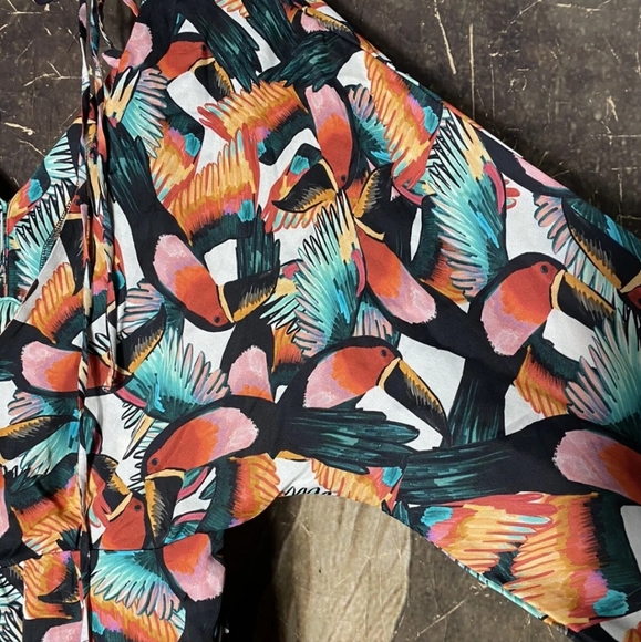 FARM Rio Colorful Tropical Mini Dress - Picture 8 of 10